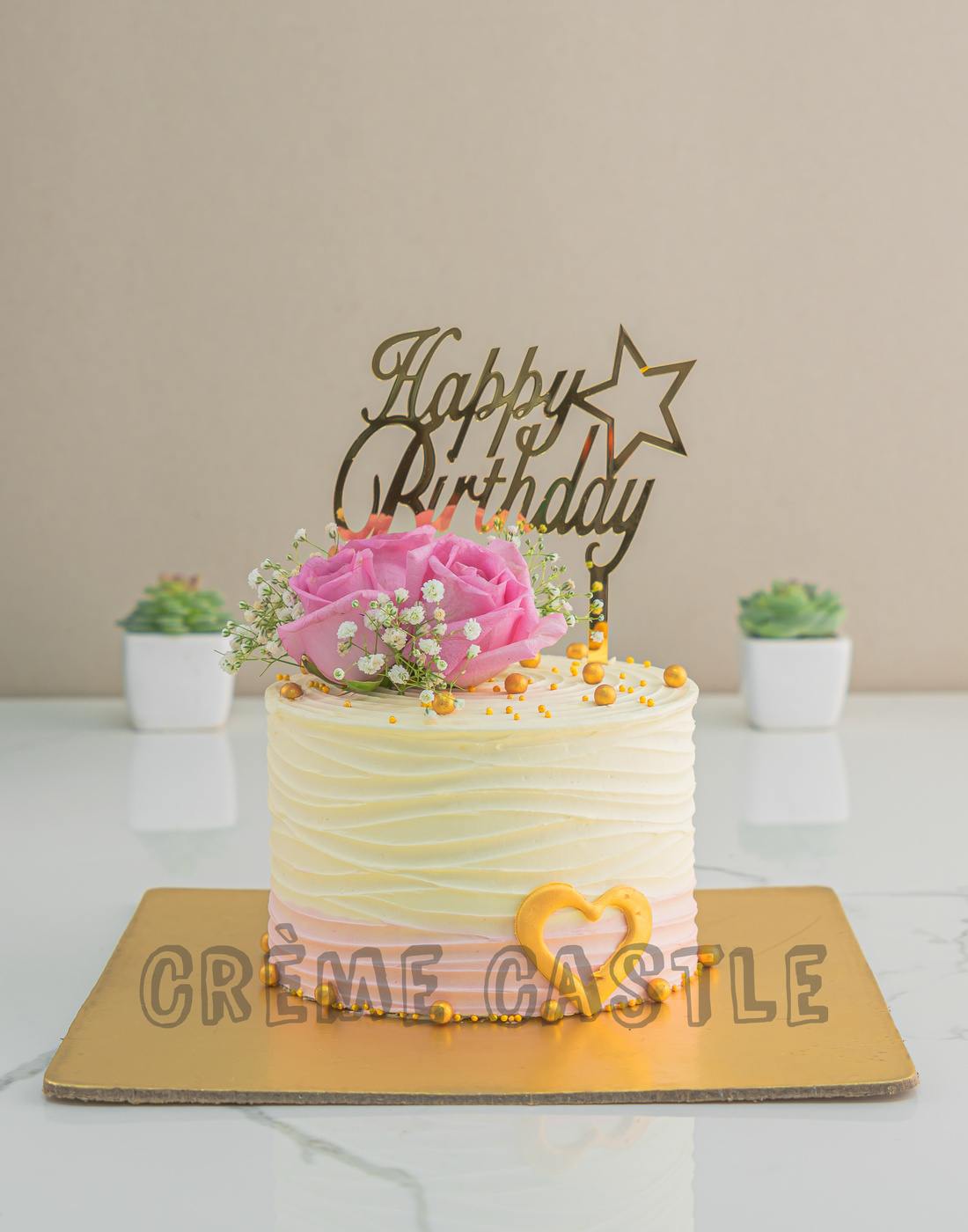 Classic Floral Cake