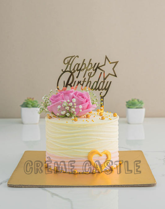 Classic Floral Cake