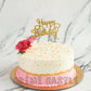 Floral Photo Pull Cake
