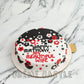 Pattern Black White Cake