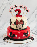 Minnie Mouse Tier Cake