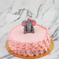 Elephant Pink Cake