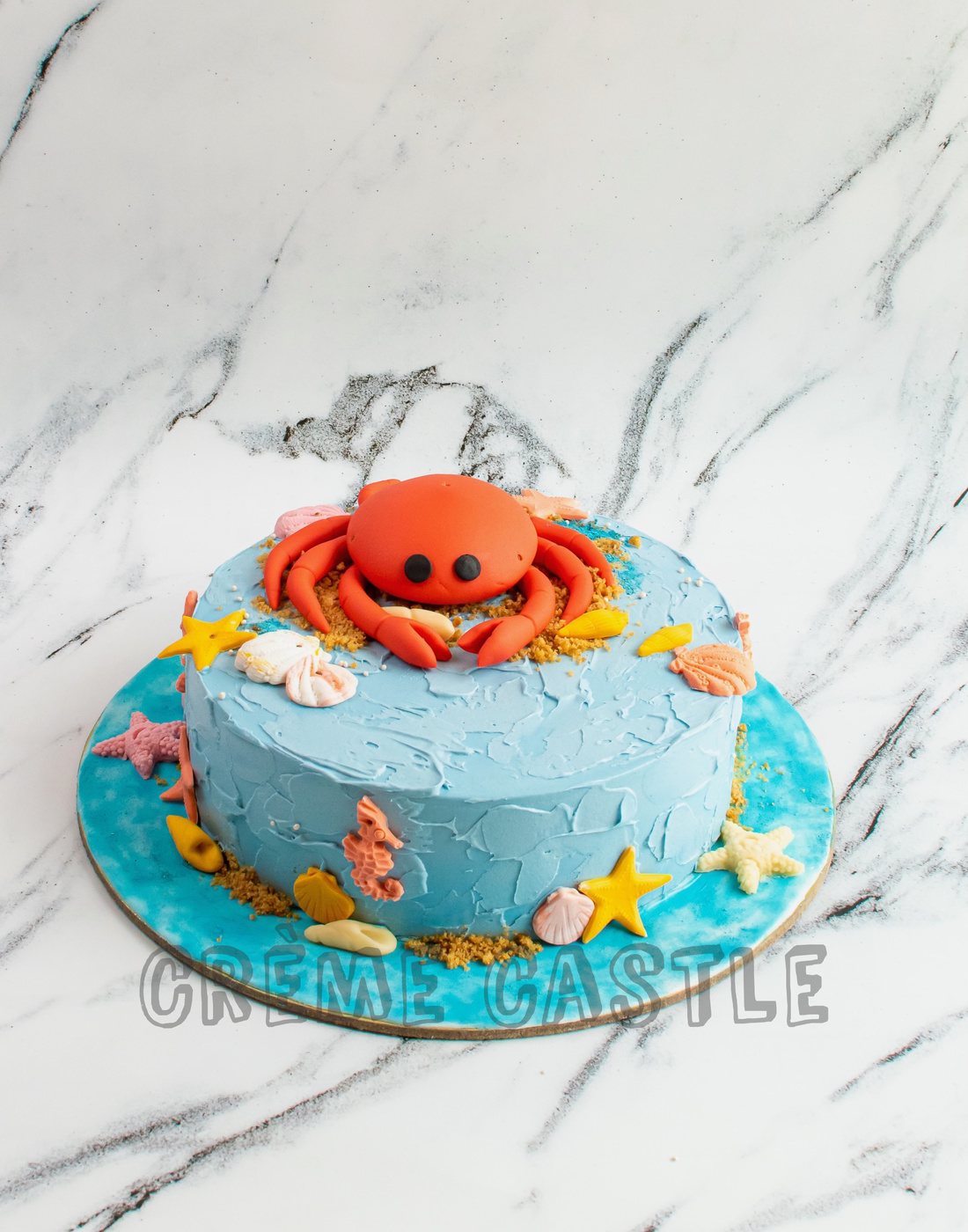 Crab Underwater Cake