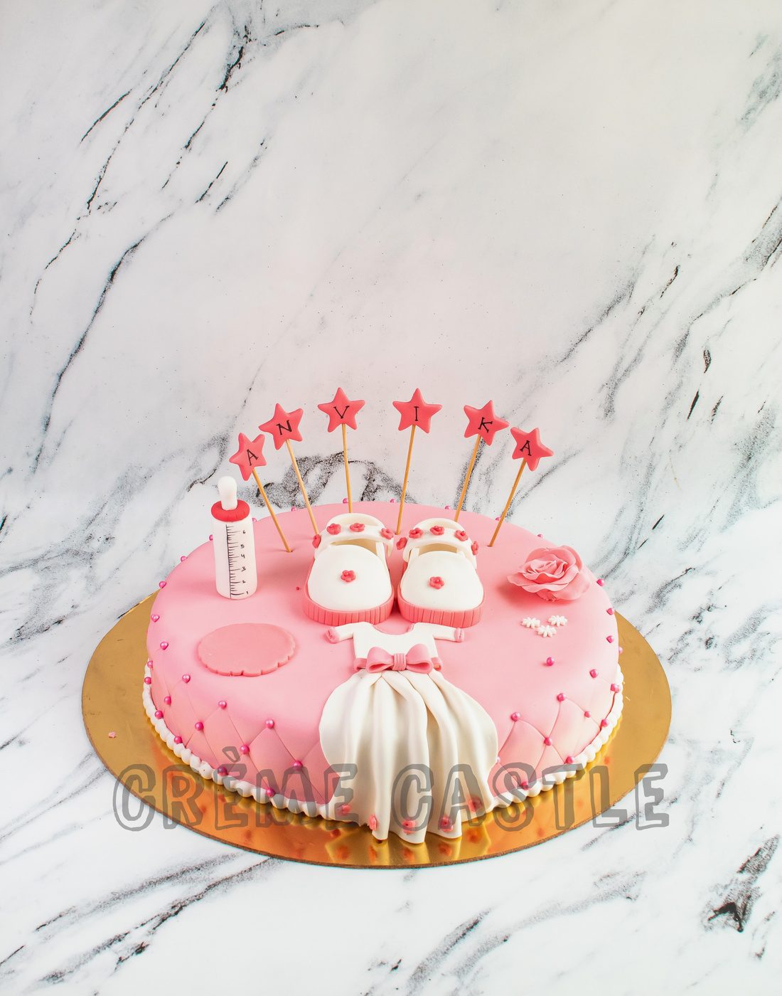Baby Girl Accessories Cake