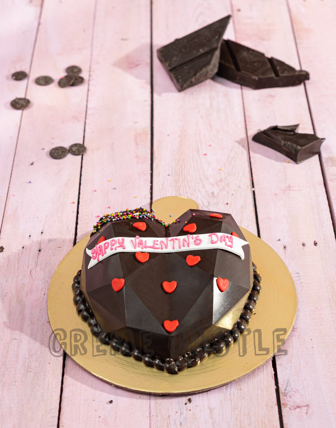 Tiffany Heart Cake