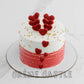 Dreamy Valentine Cake - Creme Castle