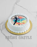 White Women's Day Cake