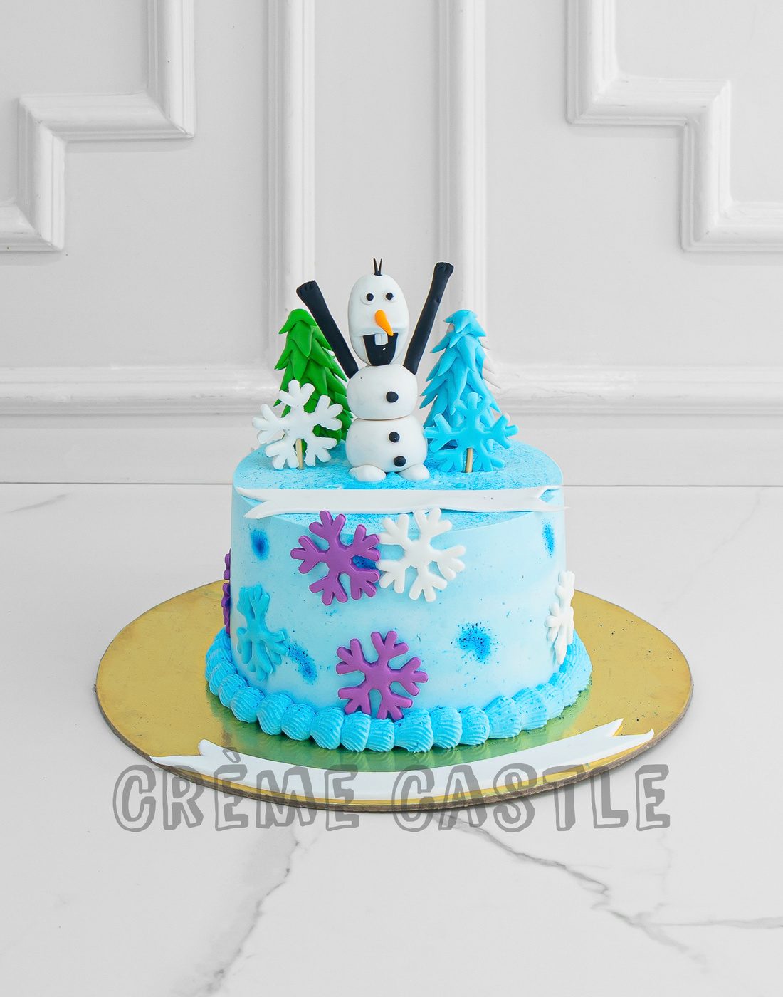 Olaf Snow Cake
