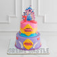 Ombre Princess Cake