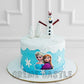 Snowy Frozen Cake
