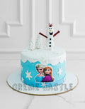 Snowy Frozen Cake