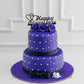 Quilt Pattern Wedding Cake | Creme Castle