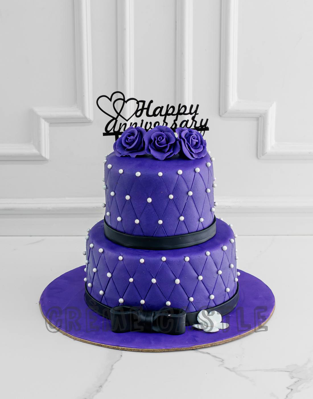 Quilt Pattern Wedding Cake