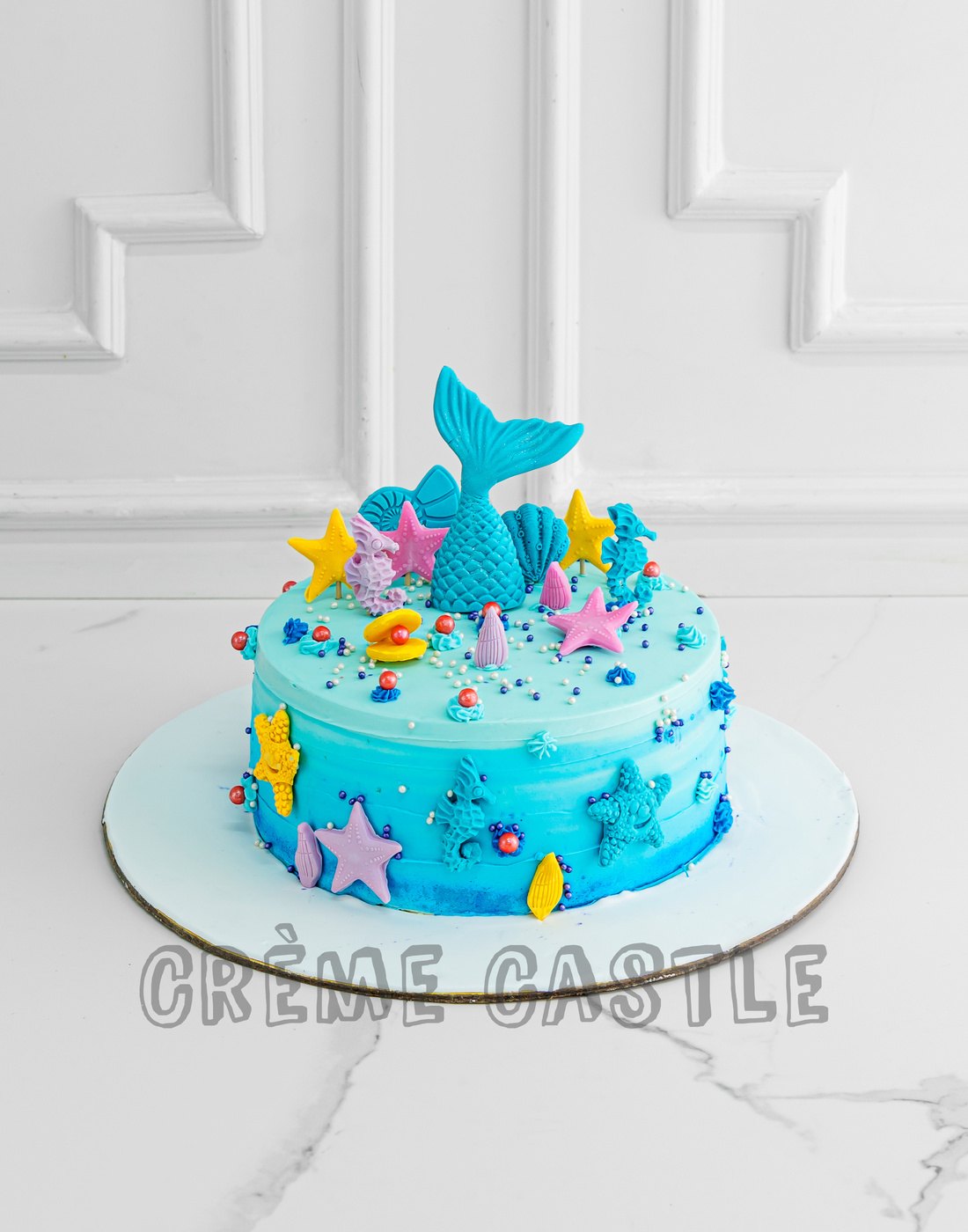 Baby Mermaid Cake  Avalynn Cakes