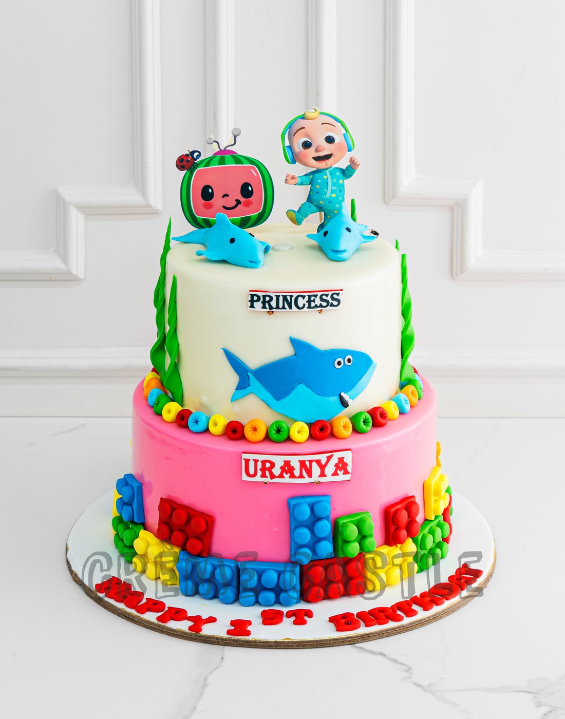 Lego Baby Shark Cake