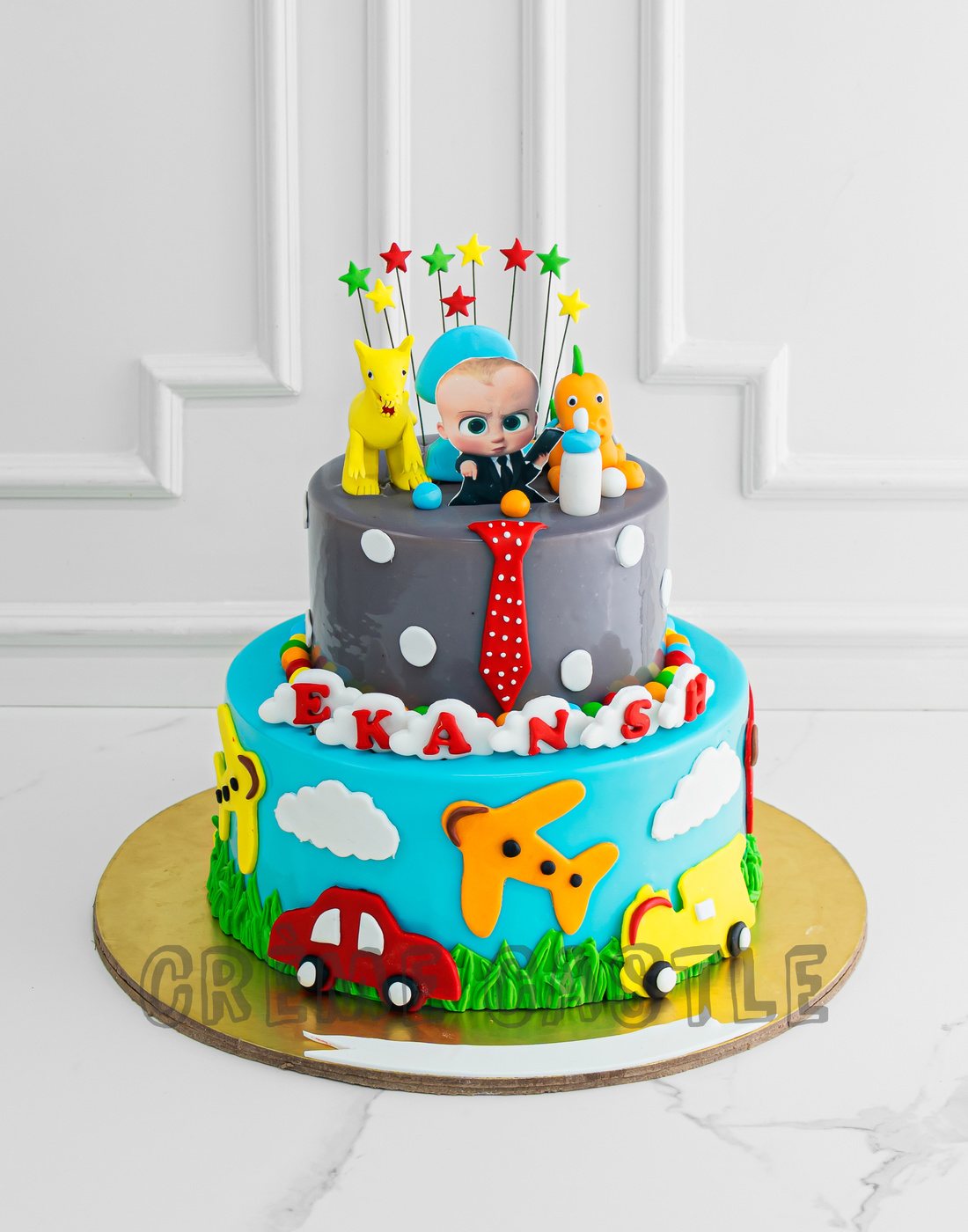 Boss Baby Car Cake