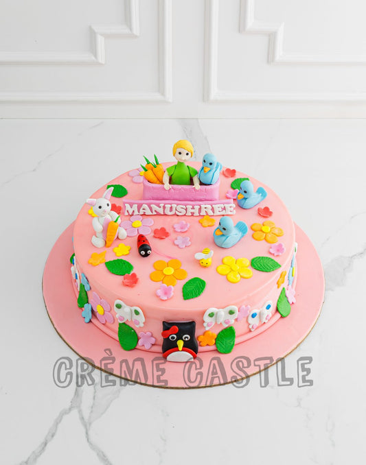 Garden Play Cake