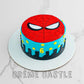 Spiderman Mask Cake | Creme Castle