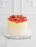 Strawberry Drip Cake