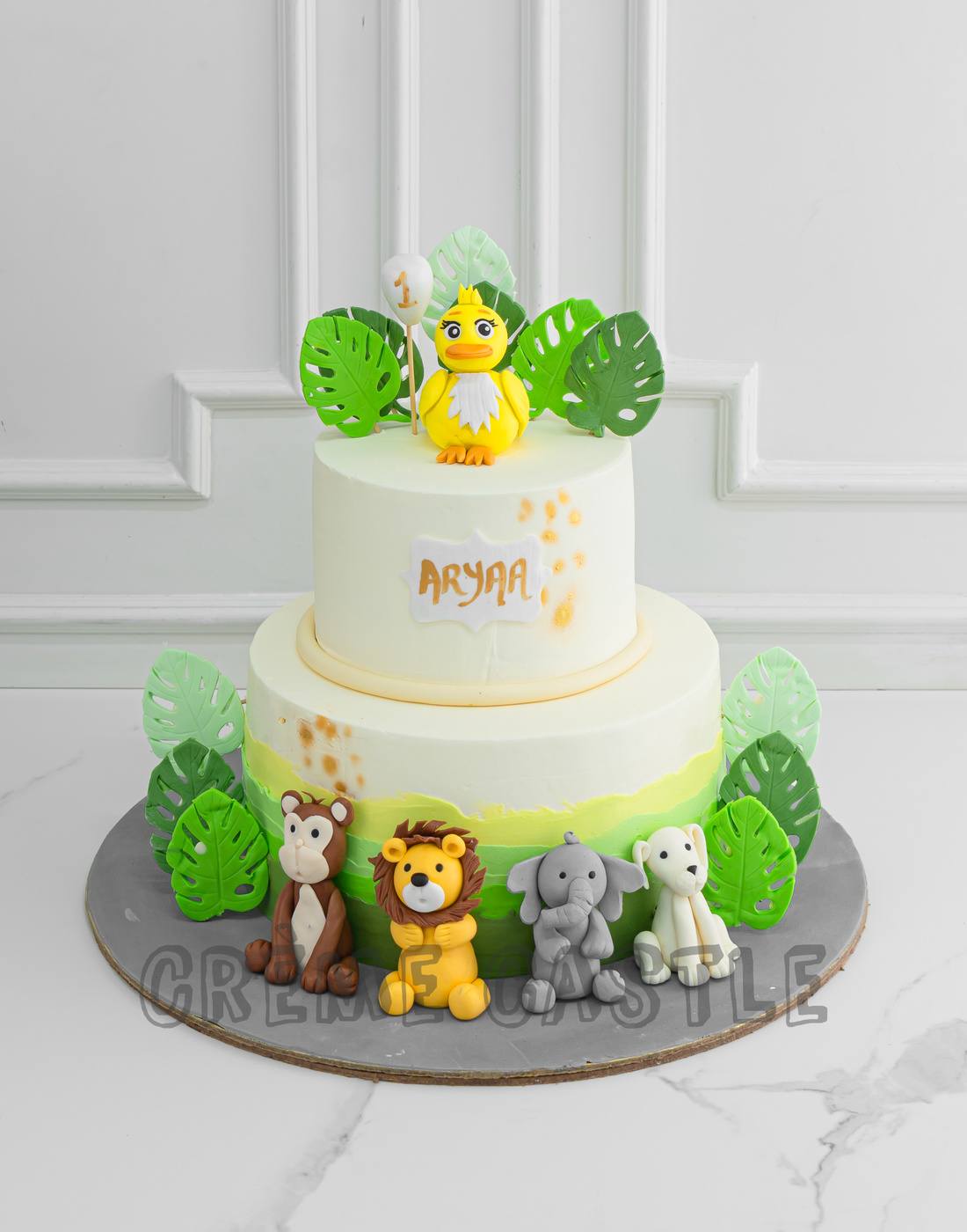 Zoo animal birthday cake | Jenny Wenny | Flickr