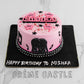 Black pink Musical Cake