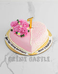 1st Anniversary Wedding Cake