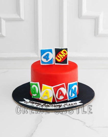 Uno Cards Cake