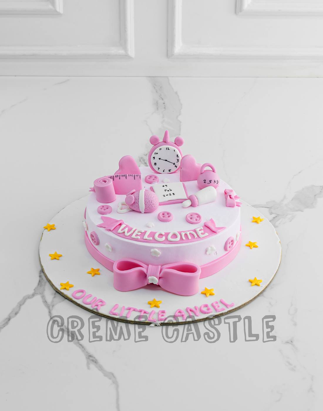 New Born Baby Cakes - Cake O Clock - Best Customize Designer Cakes Lahore