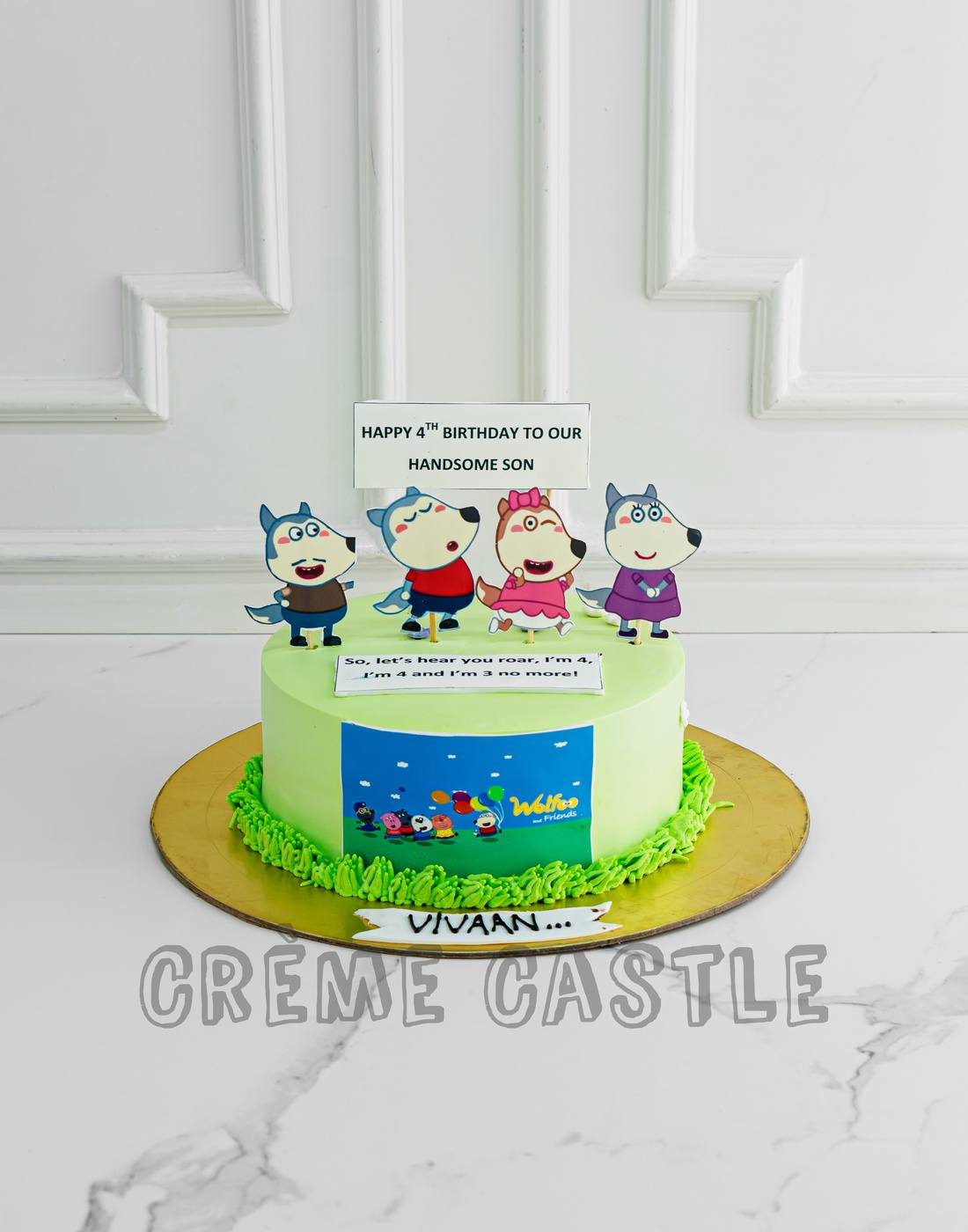 Wolfee Theme Cake