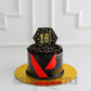 Deadpool Eyes Cake