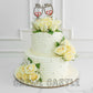 Cheery Floral Cake