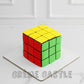 Rubiks Cube Block Cake