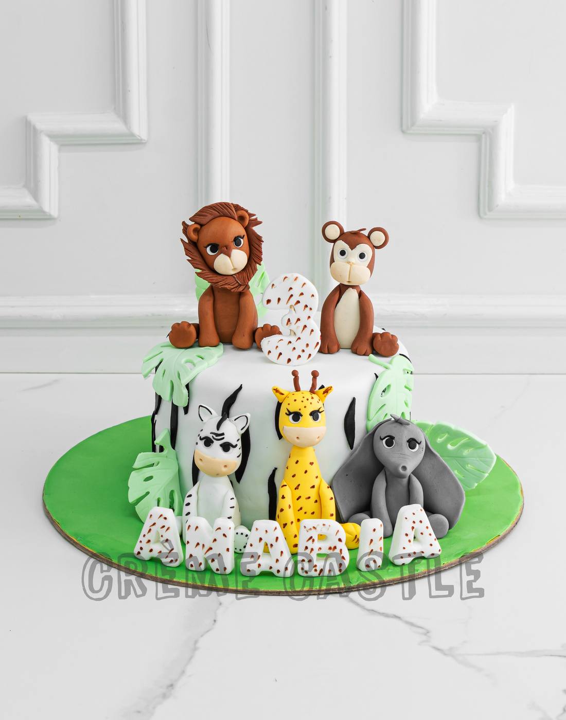 Elegant Jungle Cake