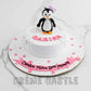 Playful Penguin Cake