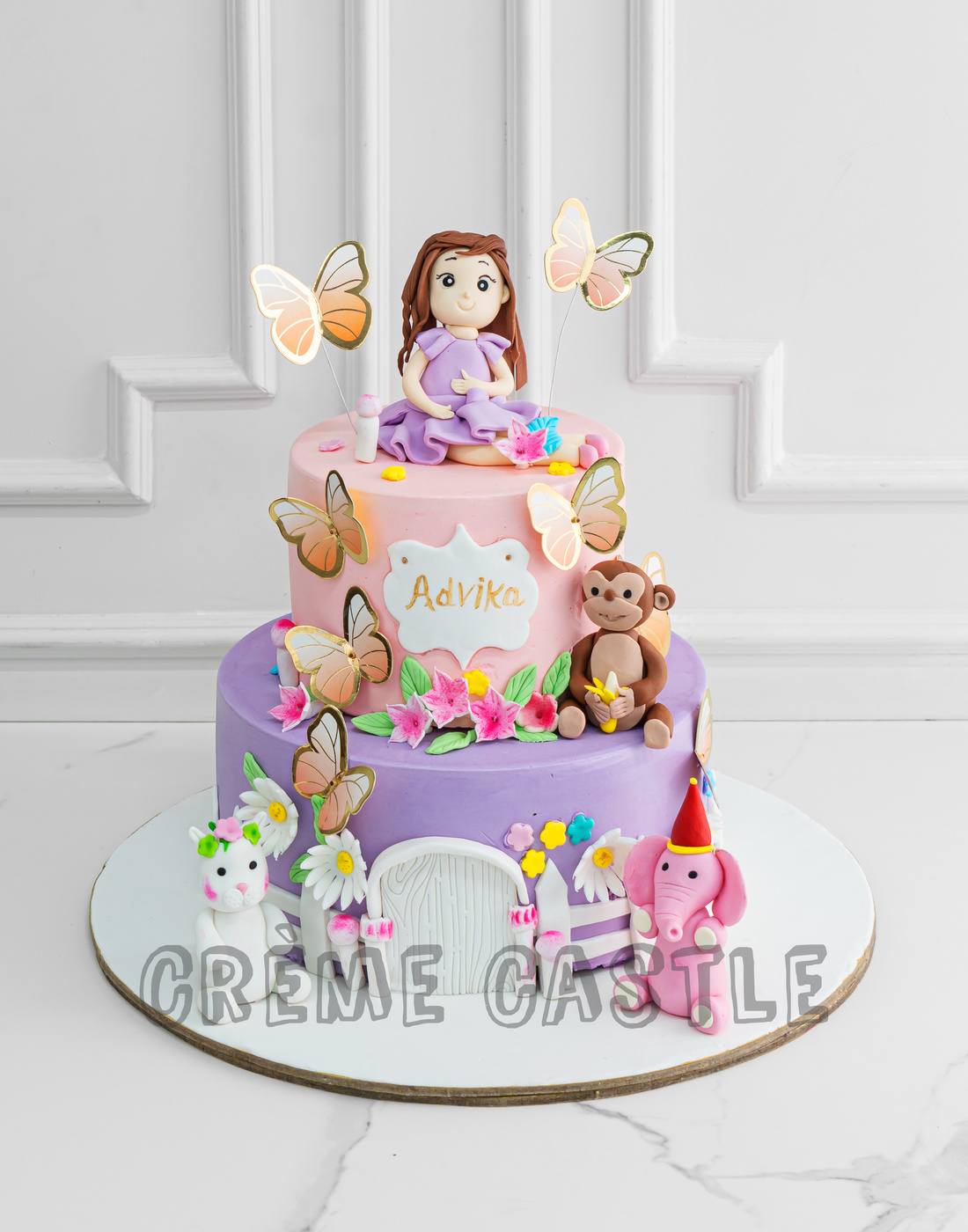 Girl Farm Cake