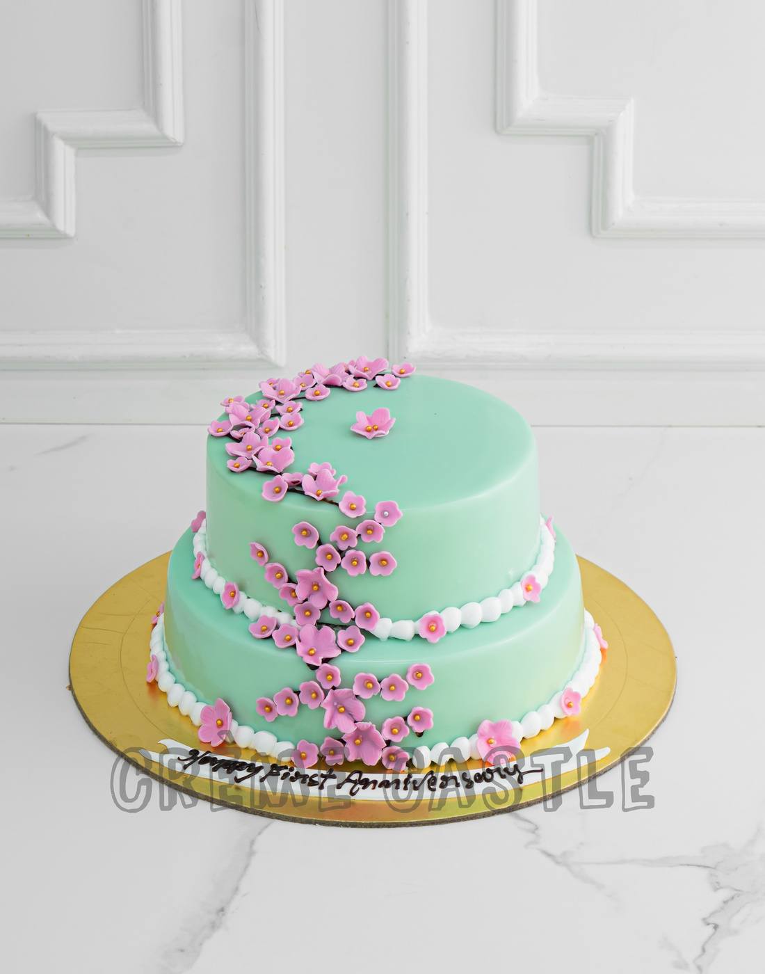 Cherry Blossom Tier Cake