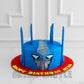Transformers Optimus Cake