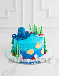 Octopus Water Cake