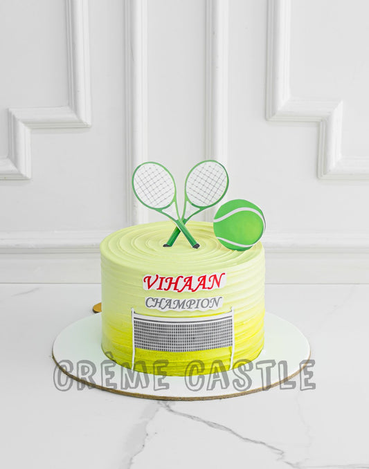 Tennis Ball Cake