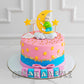 Pastel Sleeping Baby Cake