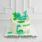 Minimal Dinosaur Cake