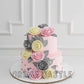 Floral Cream Cake