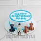 Daddy and Dogs Cake for Fathers Day