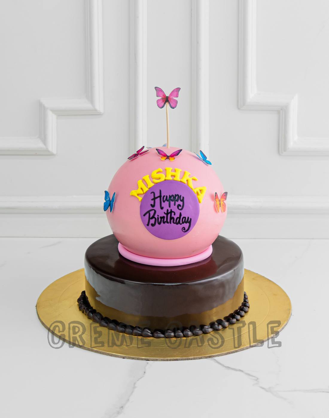 Butterfly Pinata Tier Cake