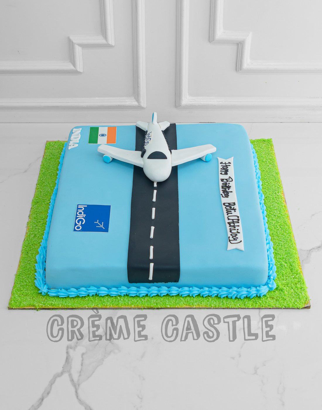 Flying Lessons Cake Flight Landing Cake – Creme Castle