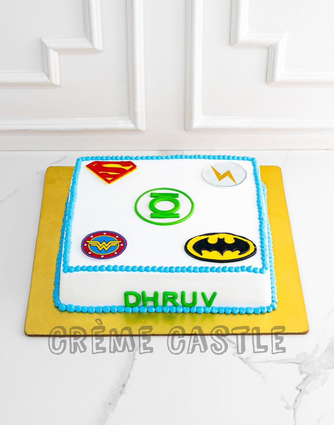 Avengers Logo Photo Cake