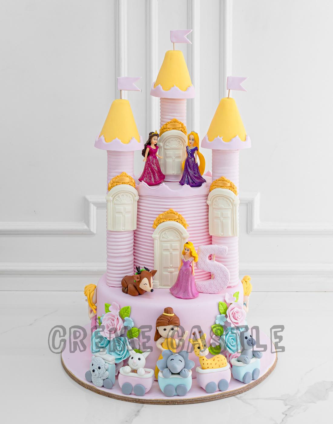 Culpitt Sugar Princess Castle Cake Topper Decoration - Edibles from The Cake  And Sugarcraft Store Ltd UK