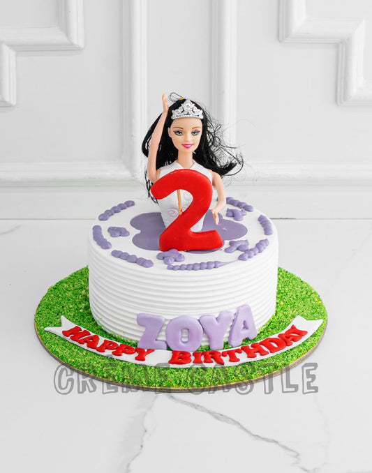 Barbie Figure Cake