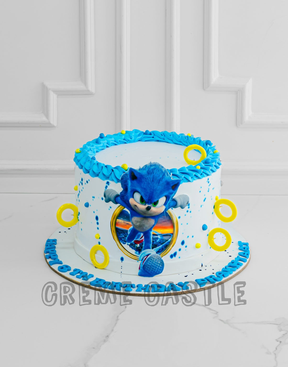 Sonic Rush Cake