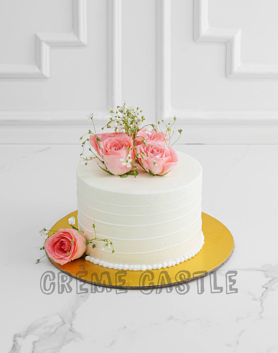 Simple Rosy Cake